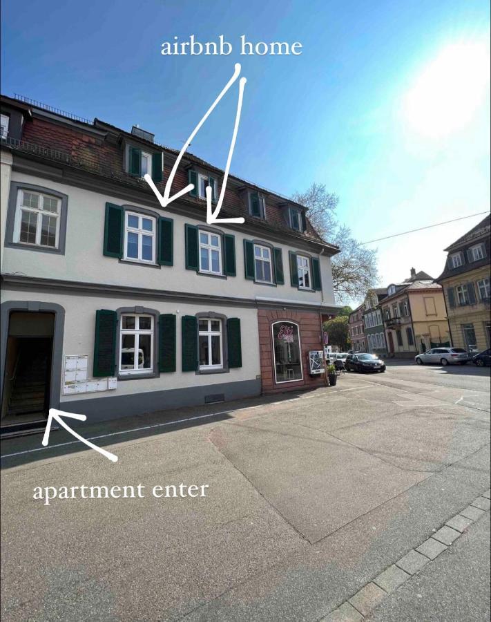 Boho Apartment In Der Stadtmitte Lahr  Esterno foto